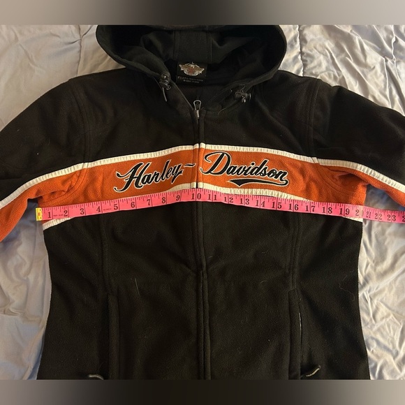 Harley-Davidson Black and Orange Performance Jacket - Picture 4 of 7